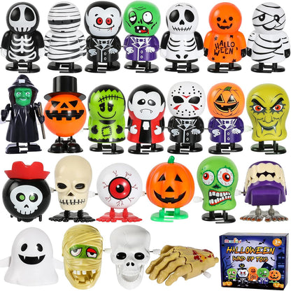 Halloween Wind Up Toys Assortment 24pcs Party Favors